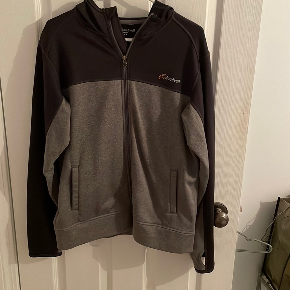 Grey spring jacket by Cloud Veil